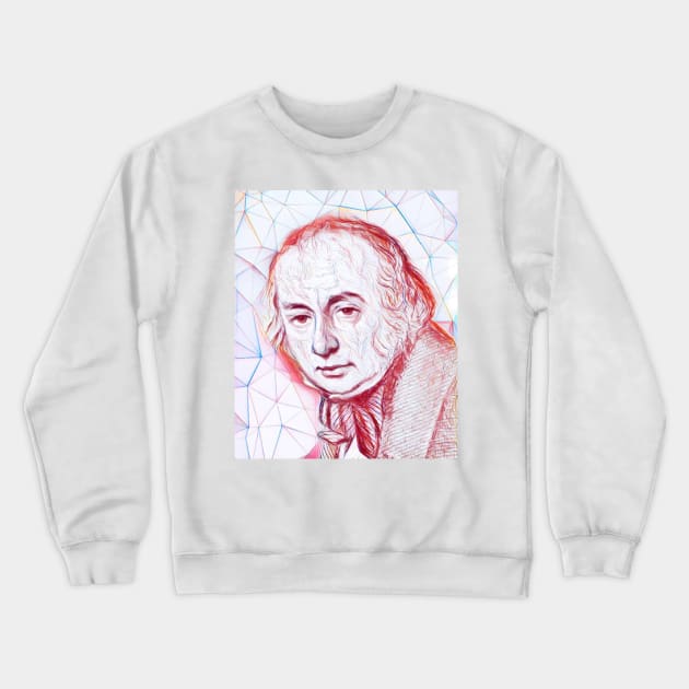 Isambard Kingdom Brunel Portrait | Isambard Kingdom Brunel Artwork Crewneck Sweatshirt by JustLit